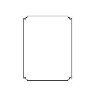 SCHNEIDER NSYMPP3025 アクセサリー 絶縁取付けプレート 300x250