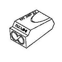 Molex 19430-0004 푸시인 와이어 5 WAY 푸시인 22-12 AWG 투명 그레이