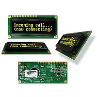 Màn hình OLED OLED 2x16 Vàng 80.0 x 36.0 x 10 Newhaven Display NHD-0216KZW-AY5