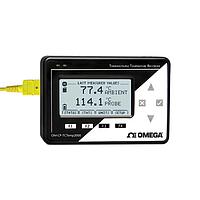 OMEGA OM-CP-TCTEMP2000 LCD 디스플레이가 있는 열전대 온도 데이터 로거 (Temperature, USB, ± 0.5 °C)