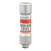 Mersen ATQR1-8/10 파워 퓨즈 퓨즈; 타임 딜레이; 클래스 CC; 200kA I.R AC/100kA I.R DC; 600VAC/300VDC; 1.8A