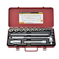 TOP Kogyo SWS-413S Socket Wrench Set 17 Pieces (10, 11, 12, 13, 14, 17, 19,
21, 22, 23, 24, 26, 27mm)