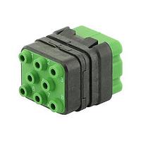 Eaton Souriau-Sunbank 8MQ2M0816ANS Modular Connectors - Push Pull MQuick module, unsealed, without contact, delivered with cap