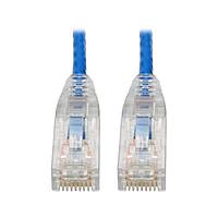 Cáp vá Cat 6 6" màu xanh dương Cat6 mỏng UTP Tripp Lite N201-S6N-BL
