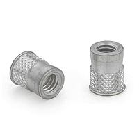 ATLAS AEWS-518 Rivet Nut Atlas Rivet Nut, AEW, 360 Swaging Low Profile Head, Open End, Steel, Thread Size - 5/16-18,
