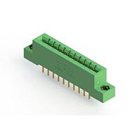 EDAC 333-020-520-208 Standard Card Edge Connectors 20P .156" x .200" DR GREEN