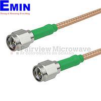 Cáp SMA Male - SMA Male Fairview FMC0202317LF ( RG-316-DS Coax; 3 GHz )