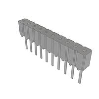 Samtec CES-110-02-L-S Socket .100"  Closed Entry Low Profile Socket Strip