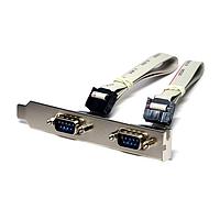 Advantech 1701092300 ATX Power Cable F Cable 2*5P-2.54/D-SUB 9P(M)*2 W/BkT