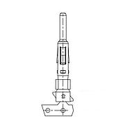 JAE Electronics KN01P15HGP2 Contacts Conn Pin contact #12 size, AWG 14-17 wire