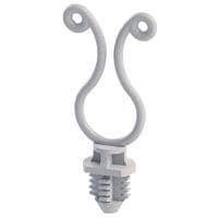 Essentra Components BHKL-750-4-01 Twist Lock Curly Lock,Blnd Hl,Nat,.70 in-.80 in