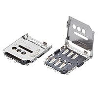 Molex 78800-0001 1.40mm Ht Hngスタイル マイクロSIMカードソケット