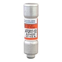 Mersen ATQR17-1/2 파워 퓨즈 퓨즈; 타임 딜레이; 클래스 CC; 200kA I.R AC/100kA I.R DC; 600VAC/300VDC; 17.5A
