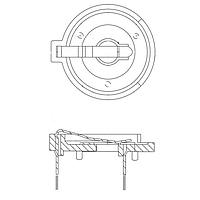 Giá Đỡ Pin Đồng Xu CR2430 24 mm HL Eagle Plastic Devices 122-3024-GR