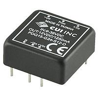 CUI Inc PDQ15-Q48-S15-D Isolated 15W 18-75Vin 15Vout 1A Iso Reg DIP