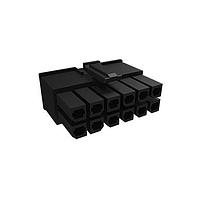 Amphenol FCI 10142707-12LF Headers & Wire Housings Minitek Power5.7 DR Rec Hsg 12Pos