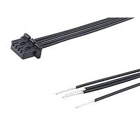 Bộ Cáp OTS OneBlade-to-Pigtail Bộ Cáp OTS 1mm Pitch 1 Hàng 300mm Dài Mạ Thiếc 4 Mạch Molex 226421-1043