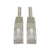 Cáp mạng Cat 5e 5' Cat5e/Cat5 350MHz RJ45 đầu đực/đầu đực màu xám 5' Tripp Lite N002-005-GY