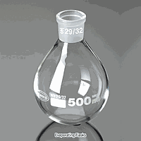 Bình Cô Quay, 2.000㎖, 24/40, đường kính ngoài 160×cao 243mm DaiHan GL.069.402.11