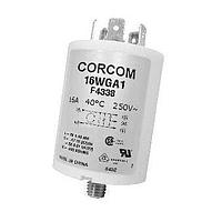 Bộ Lọc Nguồn Dòng 16A .20mA @250V 50Hz có Đầu Nối RAST Corcom - TE Connectivity 16WGE7