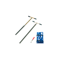 Eijkelkamp 04.01.SA 연약한 토양용 일체형 끌 드릴 비트 세트 (1 m)