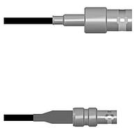 Amphenol Custom Cable Q-0300Q0003008i RFケーブルアセンブリ BNC-SJ/HDBNC-SJ G174 8I