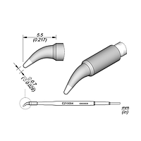 JBC C210004 인두 팁 (conical, Ø 0.7 mm, (L) 5.5 mm)