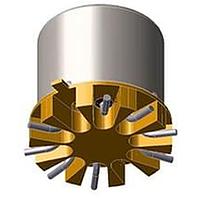 Rơ le tần số cao 8GHz, SMT DPDT, cuộn dây hoạt động công suất thấp không giữ trạng thái, rơ le RF gắn bề mặt chân J, 5VDC (Sn60Pb40) Teledyne Relays SGRF332YZ-5/R