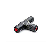 Amphenol LTW SC-L-PGT2-04-RD T-Cable Joiner PGT2-04 RED SEAL 4P SCREW 10.6-12.5MM