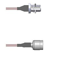Amphenol Custom Cable Q-22053000R084i RF Cable Assemblies N-SJB/TNC-SP G316D 84I