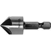 Mũi phay thép gió vát mép chuôi lục giác YATO YT-44725 (45°, 16.5x45mm)