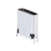 USB Type C Type C, 3.2, Dọc, Mạ vàng 3u, Gá kẹp F, PCB 1.0mm, 24 chân, EMI Same Sky (formerly CUI Devices) UJ32-C-V-G-FMT-3-P24