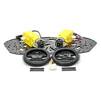 Adafruit 3244 教育用ロボットキット ミニ3層ロボットシャーシキット DCモーター付き