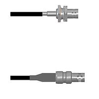 Amphenol Custom Cable Q-0400Q0003084i RF Cable Assemblies BNC-SJB/HDBNC-SJ G174 84I
