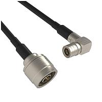 Amphenol RF 095-909-187-072 RF Cable Assemblies N-Type Straight Plug to N-Type Right Angle Plug LMR-400 50 Ohm 72 Inches (1829 mm)