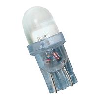 JKL Components LE-0509-02B ໄຟແສງ LED ສີຟ້າ 470nm 24V ຖົງຖີ່ມສີເລືອດ Wedge Base LED Lamp