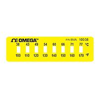 OMEGA 8MA-A-230/110-30 不可逆八点水平温度标签 (300 °F)