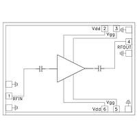 Analog Devices HMC-ALH216-SX Low Noise Amplifiers GaAs HEMT WBand lo Noise amp, 14-27 GHz