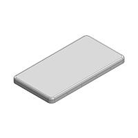 Masach Tech MS409-10C EMI/RFI Shield Cover, Two-Piece 41.3 x 21.9 x 2.4mm Two-piece Drawn-Seamless RF Shield/EMI Shield COVER (CRS)