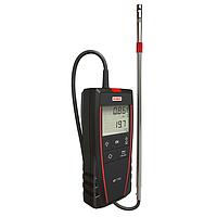 Máy đo tốc độ, lưu lượng gió và nhiệt độ với đầu đo hotwire Sauermann VT110 (0.15 ~ 30 m/s, -20 ~ +80°C)