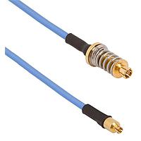 Amphenol SV Microwave FV67SMPM-047-FSSMPS-180 RF Cable Assemblies VITA 67.1/2 SMPM SMPSStraight F 18"Cable