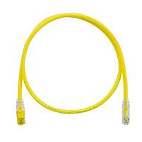 Panduit UTPKSP3YL Cat 6 Keyed Copper Patch Cord, Cat 6, Yellow U
