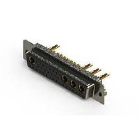 EDAC 628-36W4222-1N2 Mixed Contact D-Sub Connectors Vertical Combo Dsub