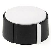 Davies Molding 1104 ツーショット計器制御ノブ 6mm ブッシング