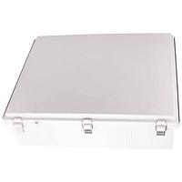 Hộp sợi thủy tinh PC+10% đạt chuẩn NEMA/IP với chốt inox (13,8 x 13,8 x 5,9 inch) Bud Industries PTQ-11070