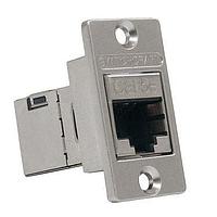 Đầu nối Modular RJ45 FT gắn bảng hẹp CAT5E có chắn Switchcraft NHRJ45D5ES