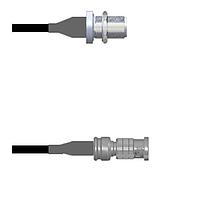 Amphenol Custom Cable Q-1U05H0003011i ສາຍສະບັບ RF N-SJB/HDBNC-SP G174 11I