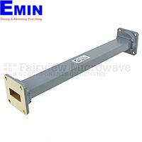 Fairview SMF90S-09 WR-90 WR-90 Waveguide Section 9 Inch Length Straight Using UG-39/U Flange With a 8.2 GHz to 12.4 GHz Frequency Range in Commercial Grade