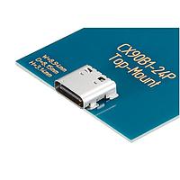Đầu nối USB Type C USB Type-C Recept Gắn trên đỉnh Hirose Electric CX90B1-24P
