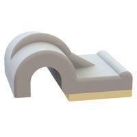 Kẹp Cáp Nửa Chữ U, Dán Keo, Đường Kính Giữ .125 Essentra Components 22SPC13037